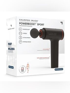 Sharper Image Powerboost Sport Percussion Massager